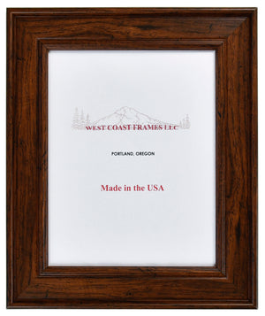 14041 - 2" Rustic Walnut Poly Picture Frame