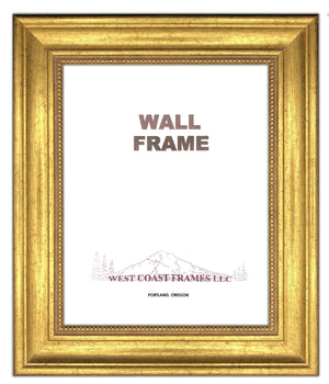 Picture Frame Antique Style with beads - Gold 225G, Silver 225S