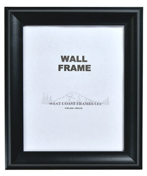 Picture Frame Black with Glass - 2" WIDTH MOULDING - 83251