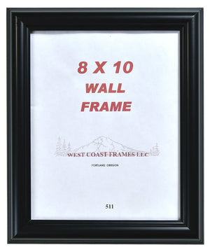 Picture Frame Black Poly - 511
