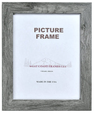 Picture Frame Gray 26030 or Brown 26029 Barnwood Finish - MADE IN USA